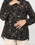 IVANKA TOP (BLACK GOLD)